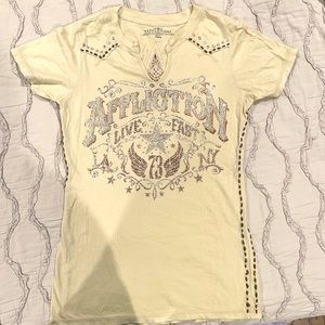 Affliction love fast T-shirt